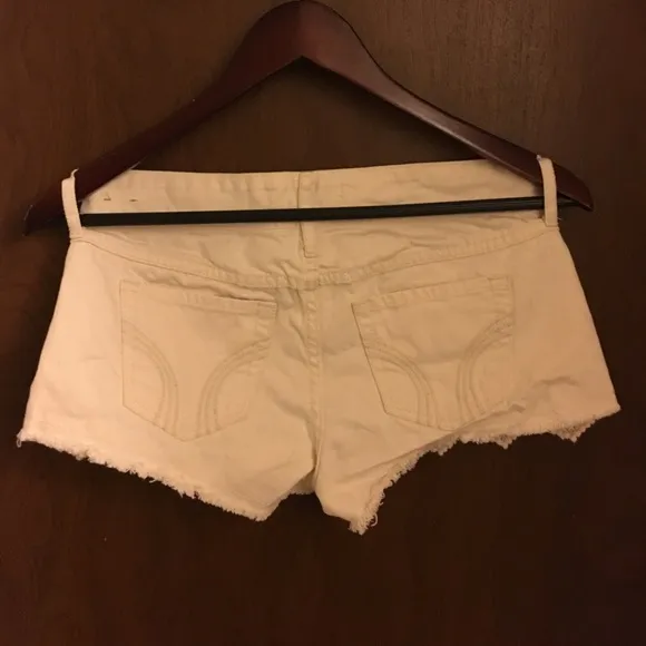 Y2K Hollister Co. Crochet Front Short Shorts