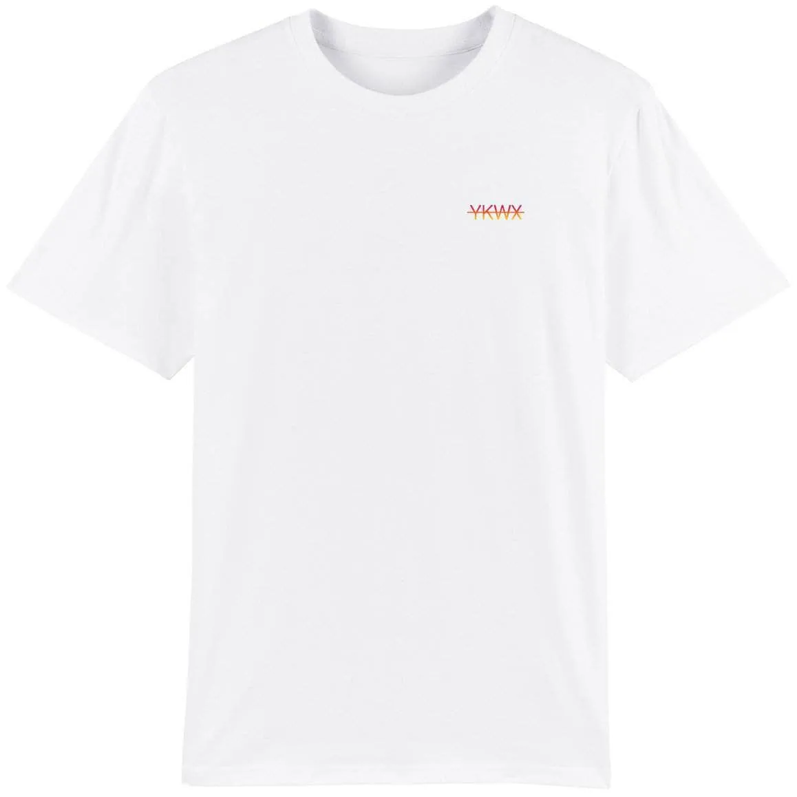 Yakwax Line Up T-Shirt - White/Fire