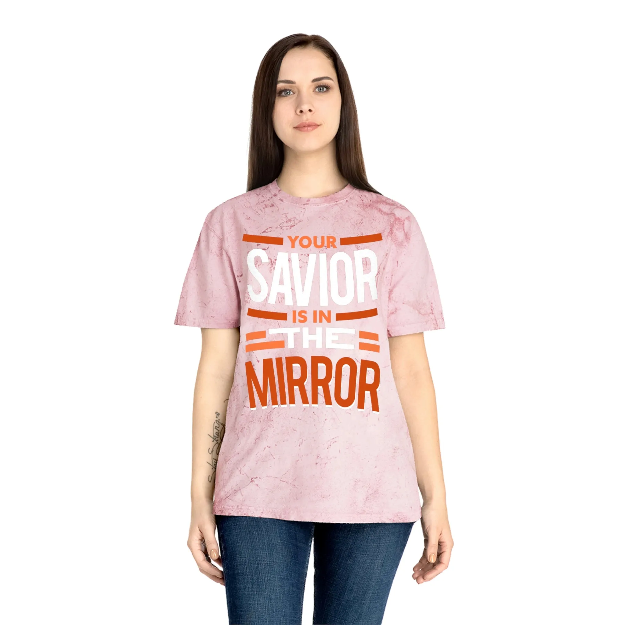 Your Savior Is In The Mirror Color Blast T-Shirt
