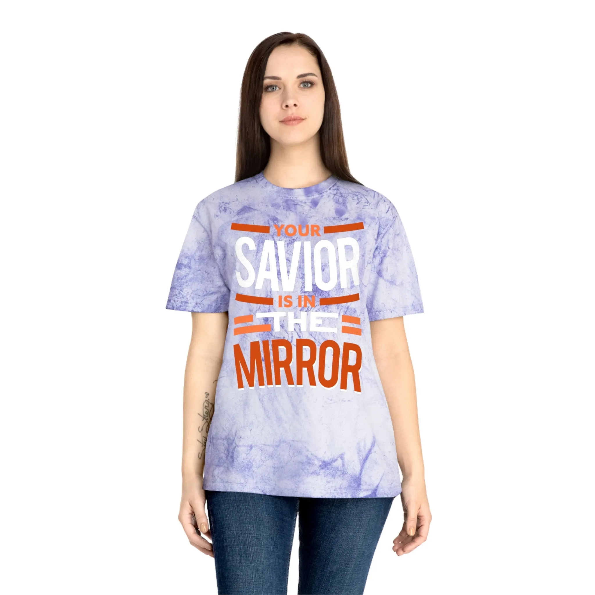 Your Savior Is In The Mirror Color Blast T-Shirt