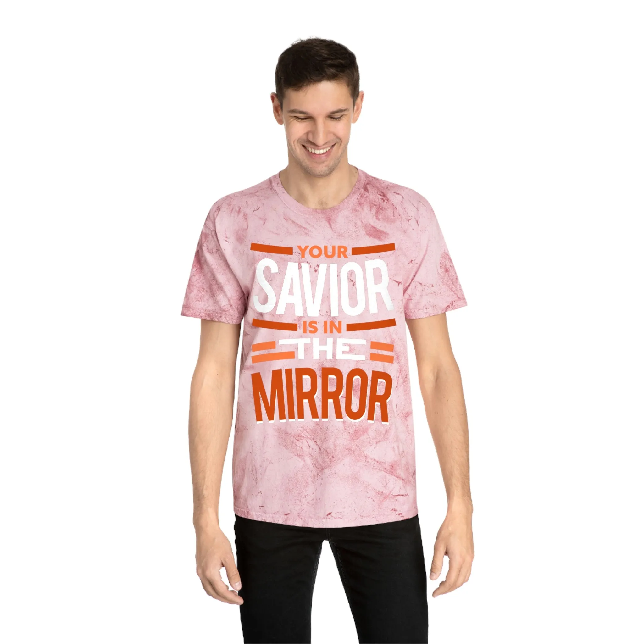 Your Savior Is In The Mirror Color Blast T-Shirt