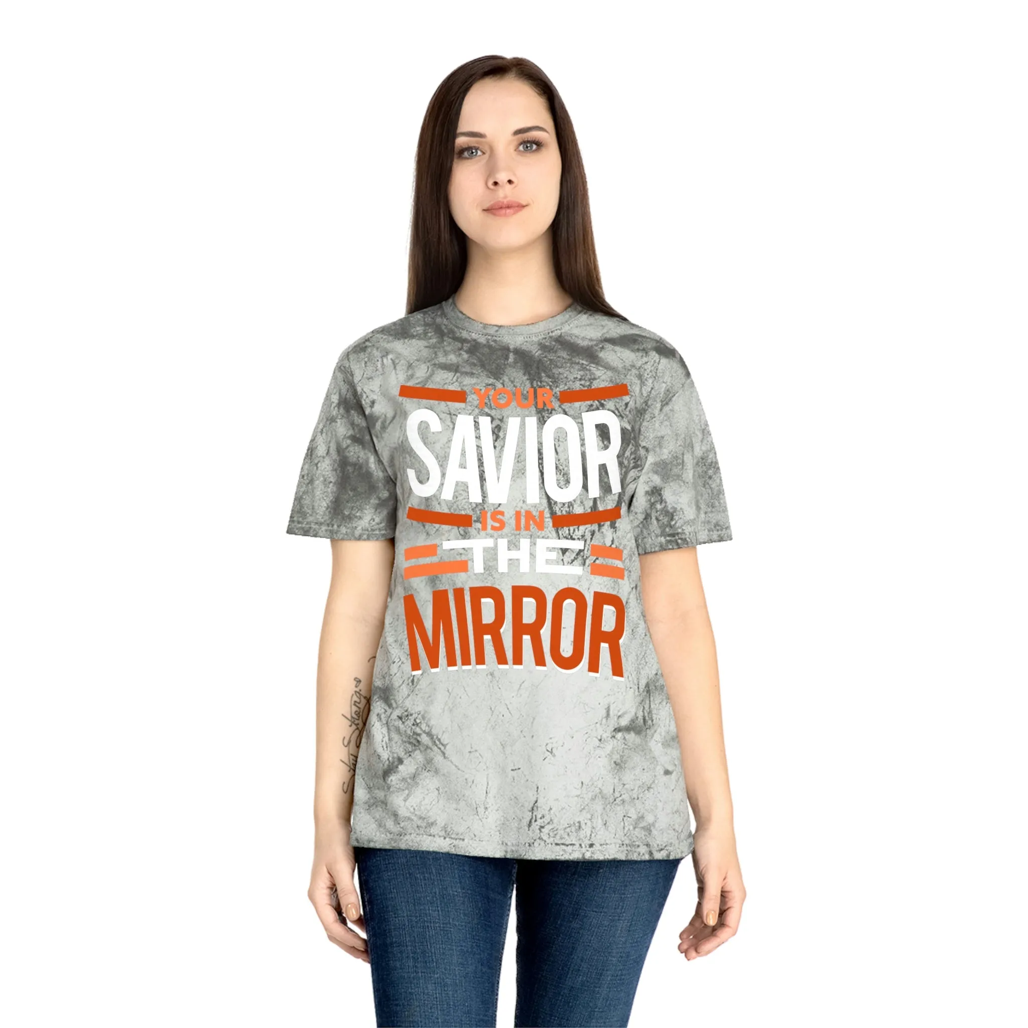 Your Savior Is In The Mirror Color Blast T-Shirt