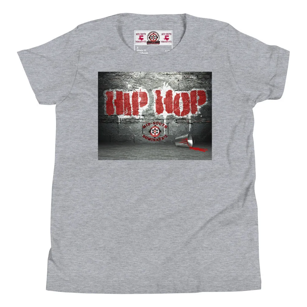 Youth Hip Hop Wall Paint T-Shirt