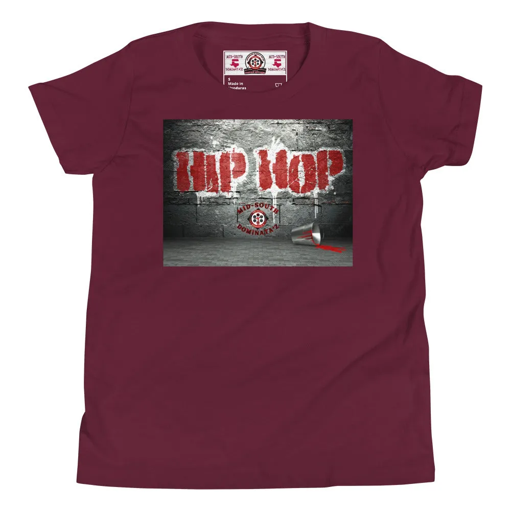 Youth Hip Hop Wall Paint T-Shirt
