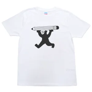YUK FUN Pencil Person T-shirt