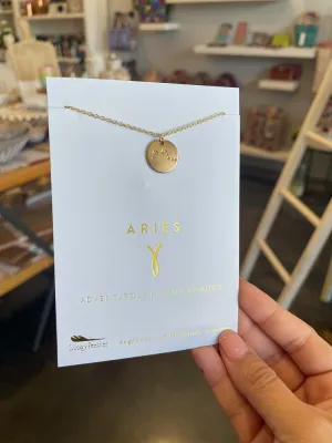 Zodiac Necklace - Aries