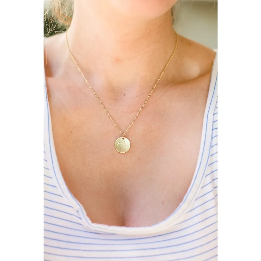 Zodiac Necklace - Aries
